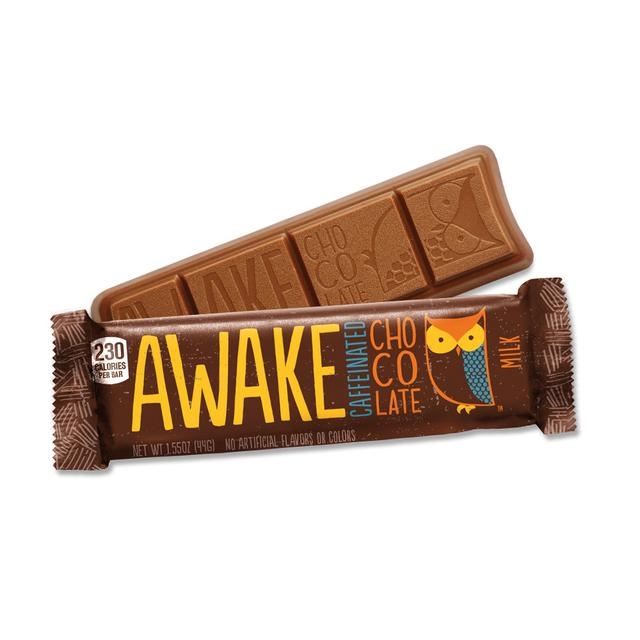 AWAKE Milk Chocolate Energy Bar