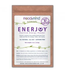 ENERJOY Positive Energy Powder with Maca, Mucuna Pruriens, and Forskohlii